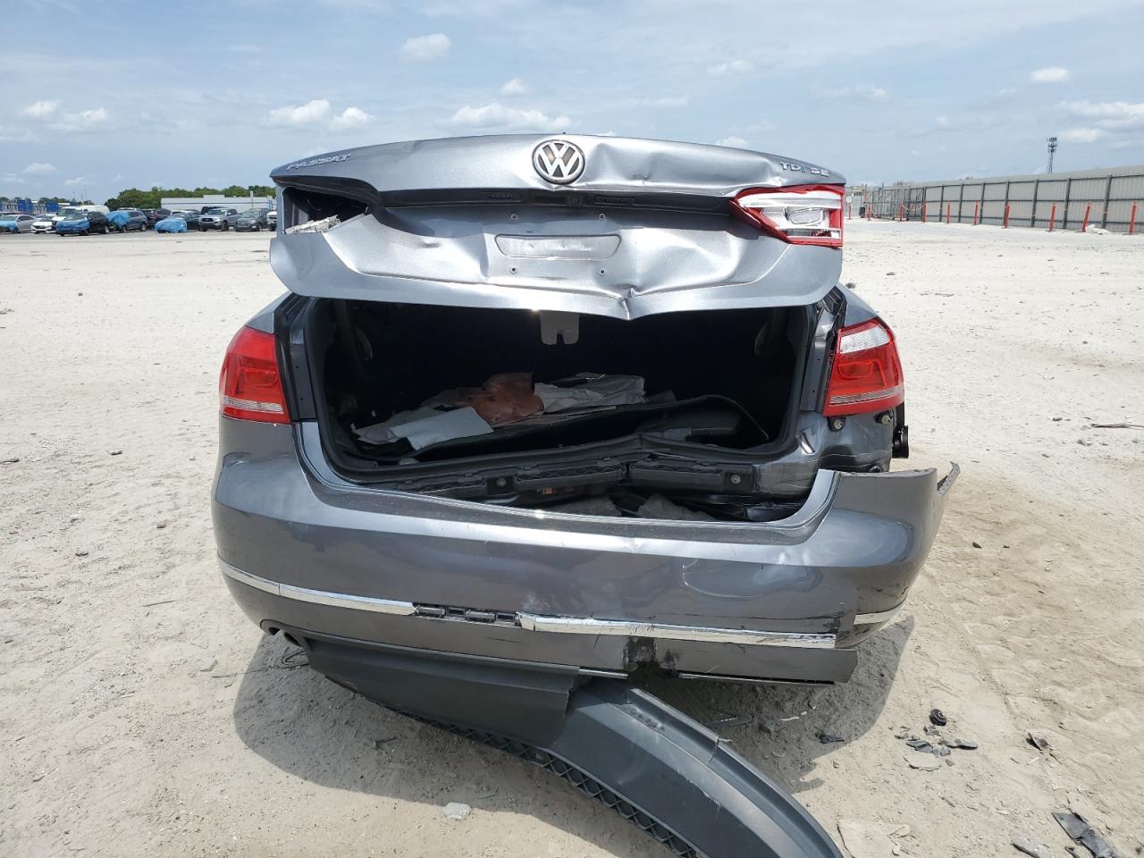 2015 Volkswagen Passat Se Copart, lot number: 55014975, vin: 1VWBV7A36FC120952. Thumbnail 6