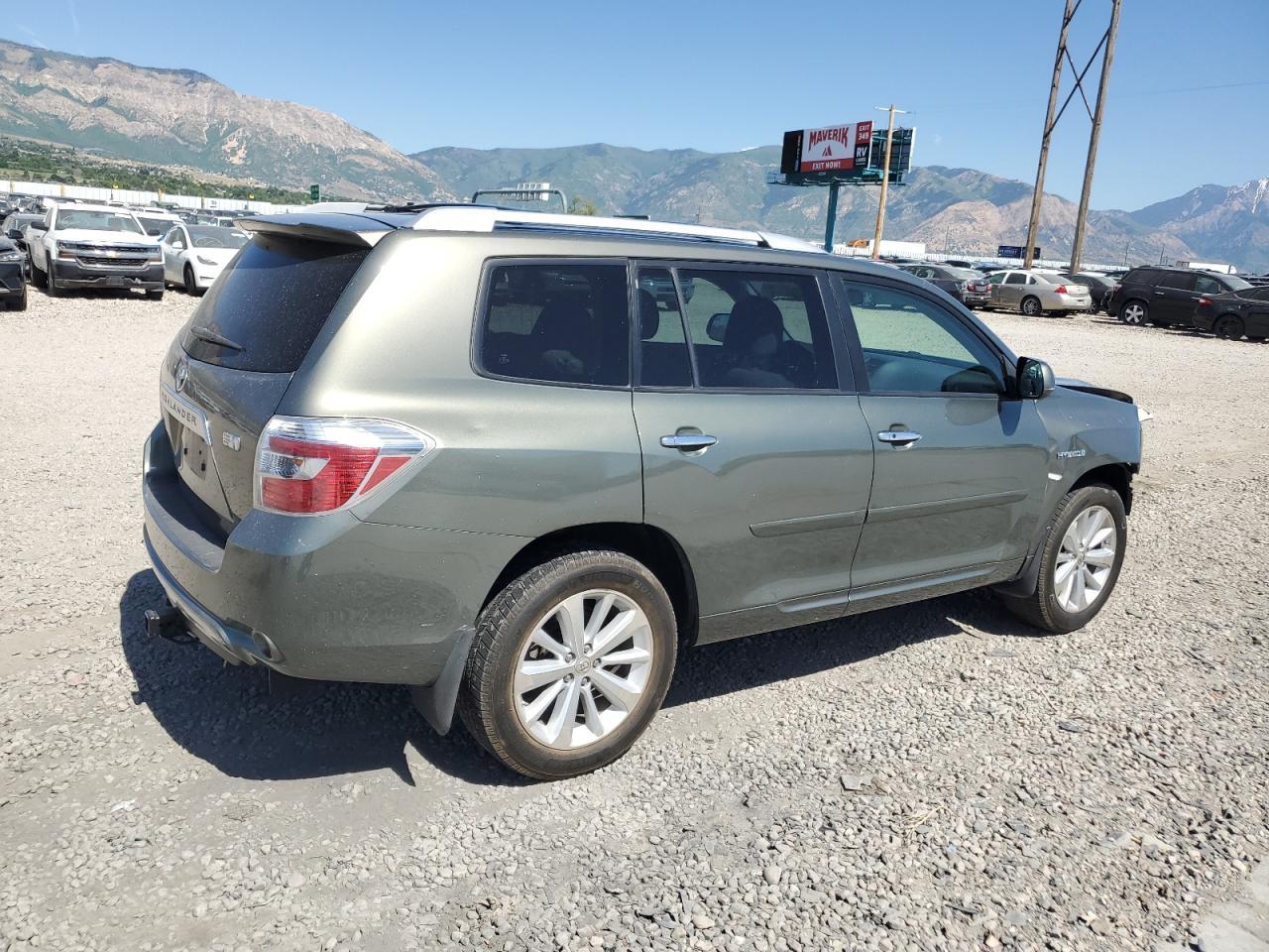 2009 Toyota Highlander Hybrid Copart, lot number: 59149105, vin: JTEEW41A992027357. Thumbnail 3