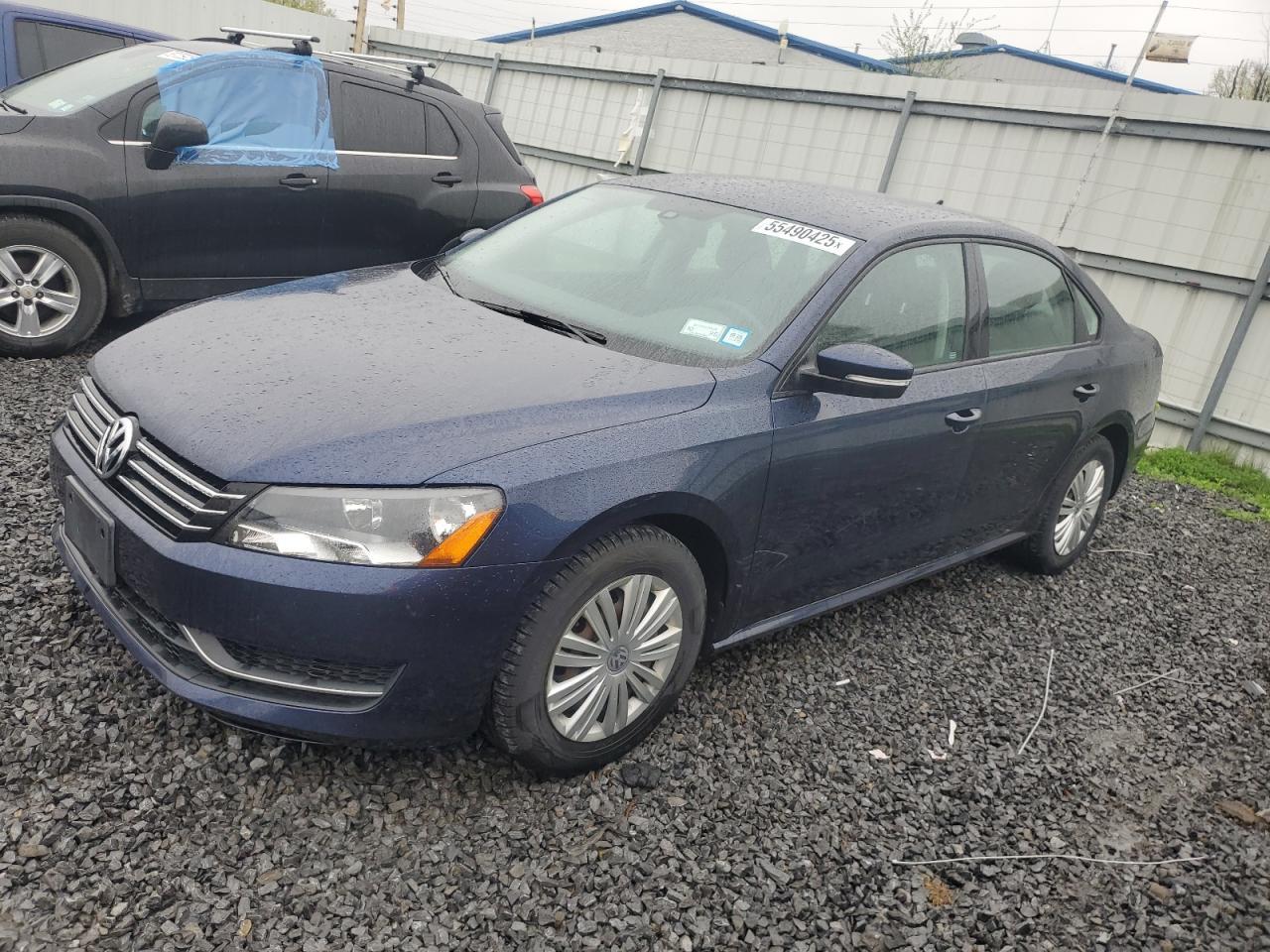 2015 Volkswagen Passat S Copart, lot number: 55490425, vin: 1VWAT7A33FC098667. Thumbnail 1