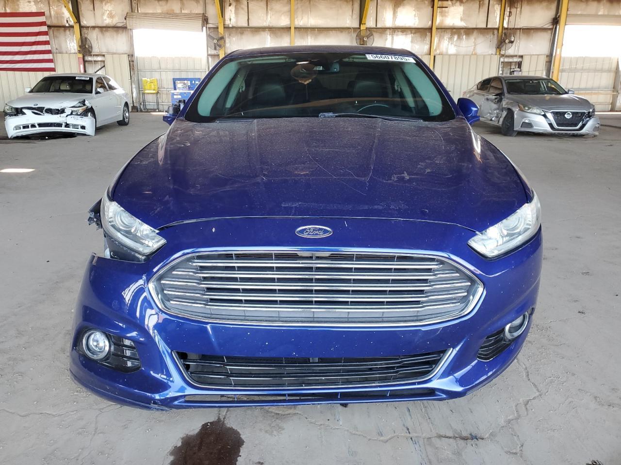 2014 Ford Fusion Titanium Copart, lot number: 56607895, vin: 3FA6P0K90ER129595. Thumbnail 5