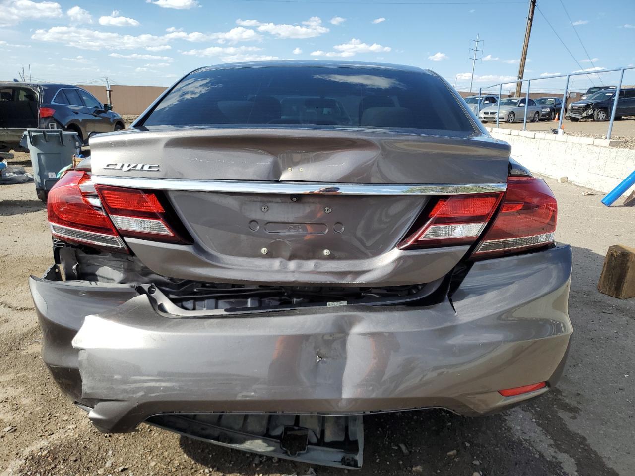 2013 Honda Civic Ex Copart, lot number: 56738315, vin: 19XFB2F87DE062523. Thumbnail 6