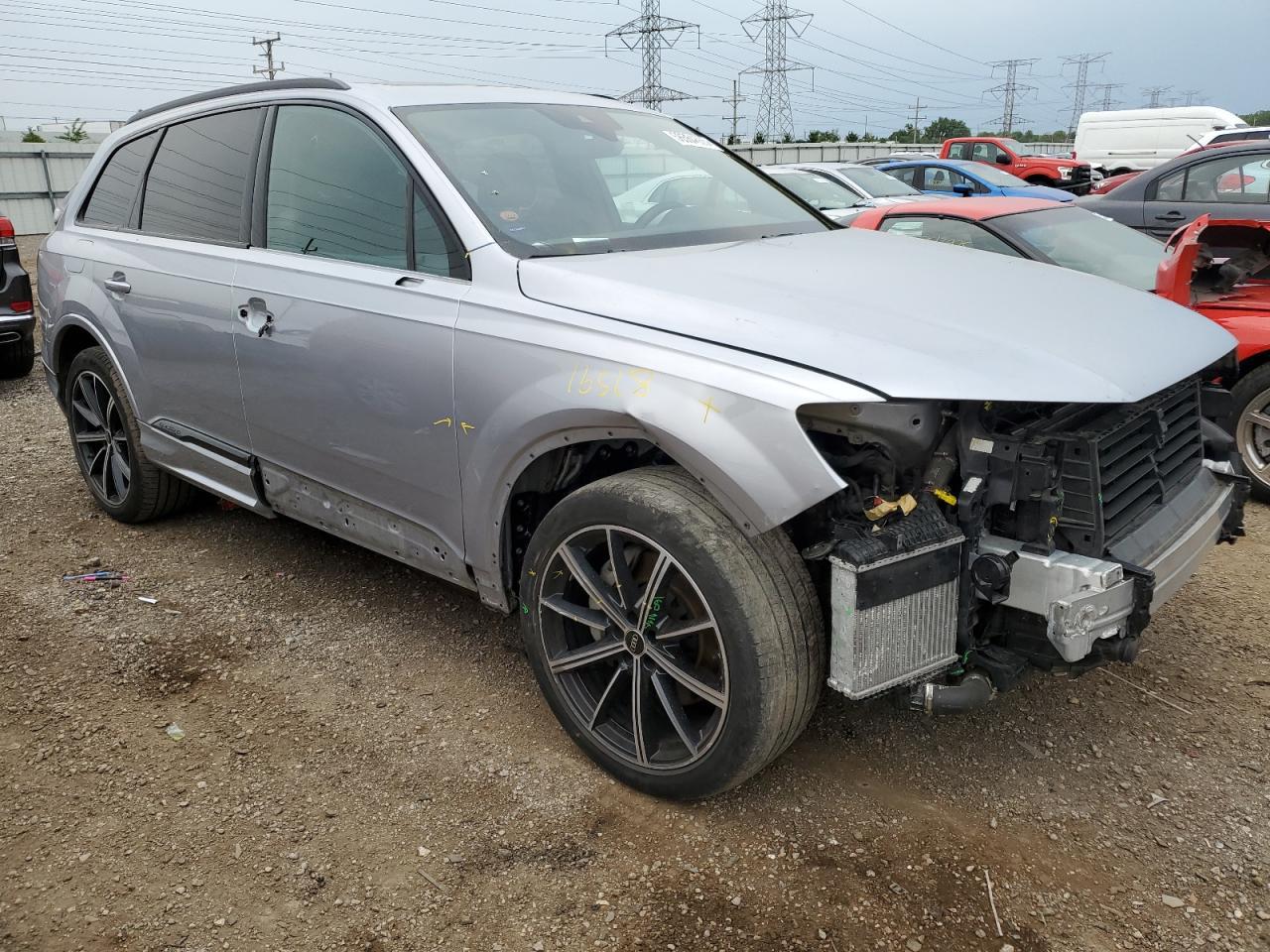 2022 Audi Q7 Premium Plus Copart, lot number: 58564665, vin: WA1LXBF71ND006313. Thumbnail 4