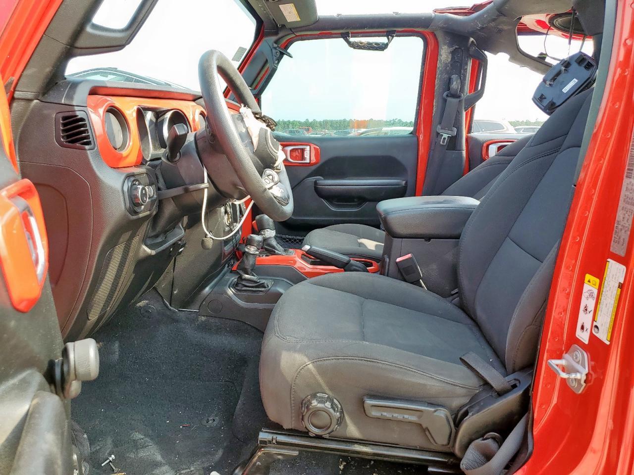 2020 Jeep Gladiator Sport Copart, lot number: 57892965, vin: 1C6HJTAG4LL143833. Thumbnail 7