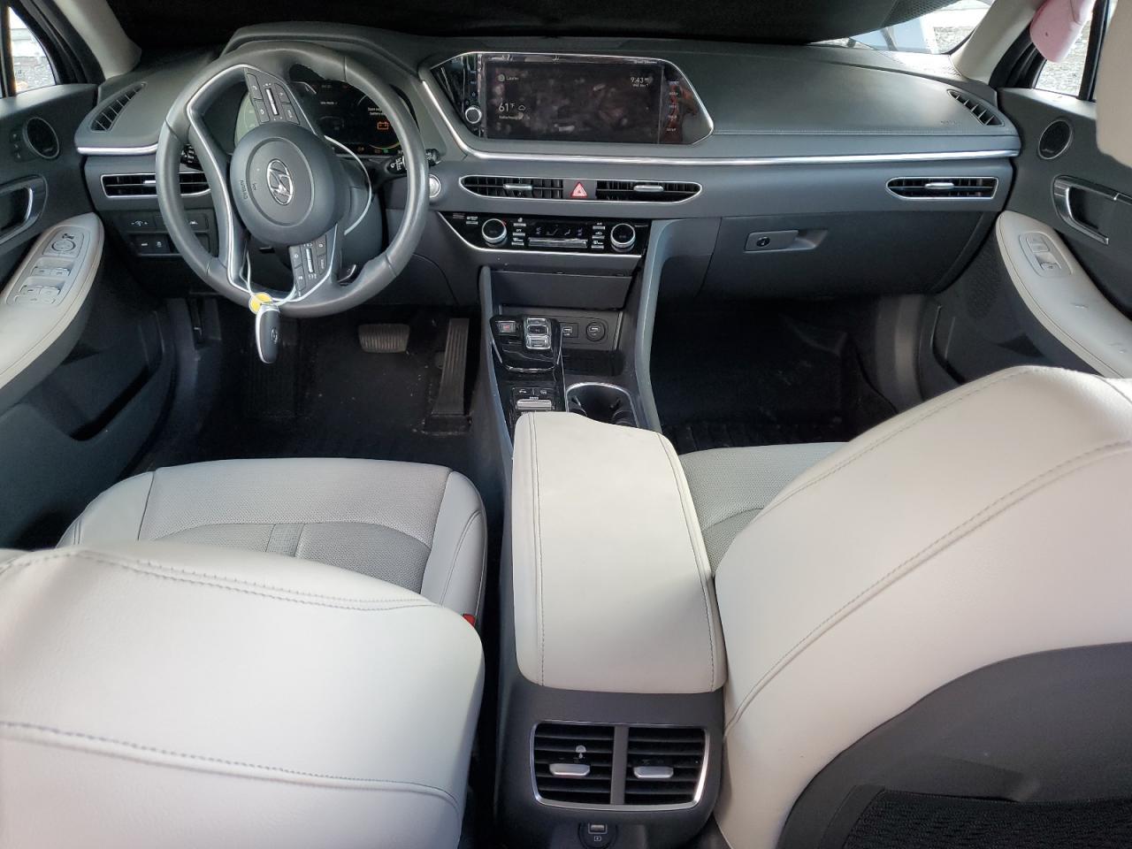 2022 Hyundai Sonata Hybrid Copart, lot number: 55892895, vin: KMHL54JJ7NA051487. Thumbnail 8