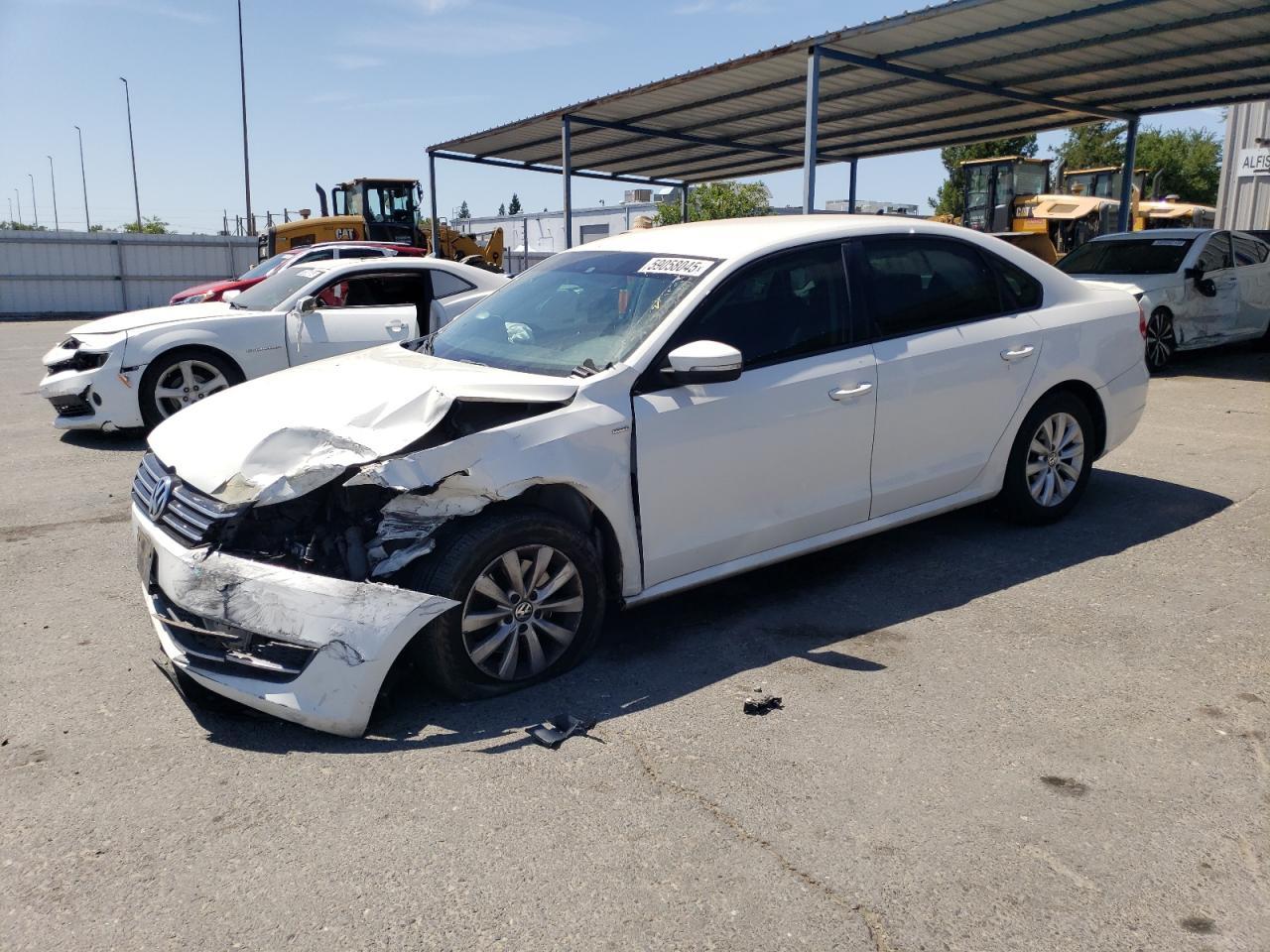 2014 Volkswagen Passat S Copart, lot number: 59058045, vin: 1VWAT7A30EC115391. Thumbnail 1