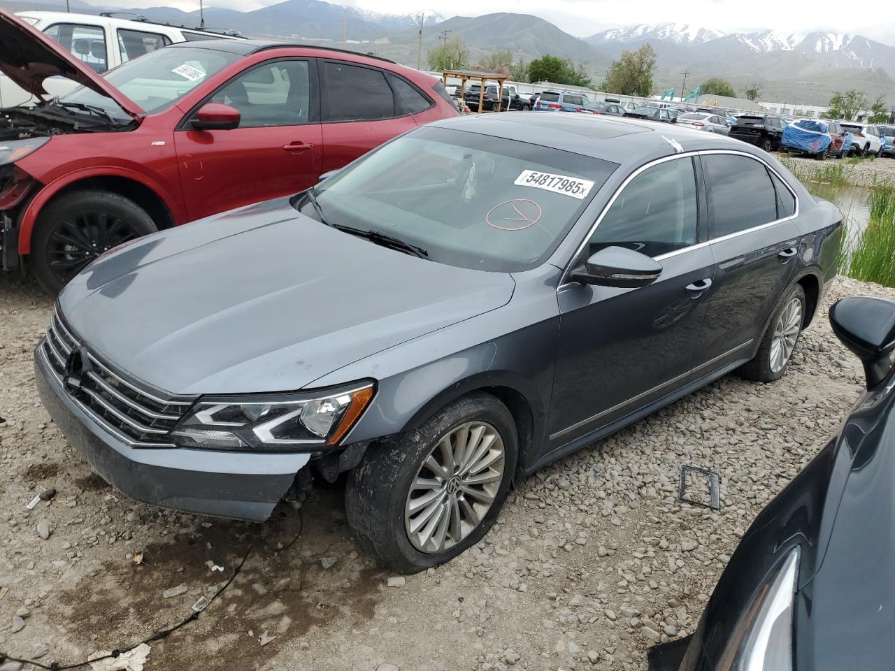2017 Volkswagen Passat Se Copart, lot number: 54817985, vin: 1VWBT7A37HC063248. Thumbnail 1