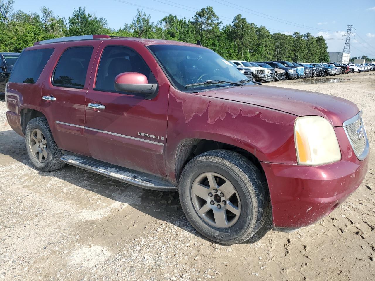 2007 GMC Yukon Denali Copart, lot number: 56106975, vin: 1GKFK63837J240354. Thumbnail 4