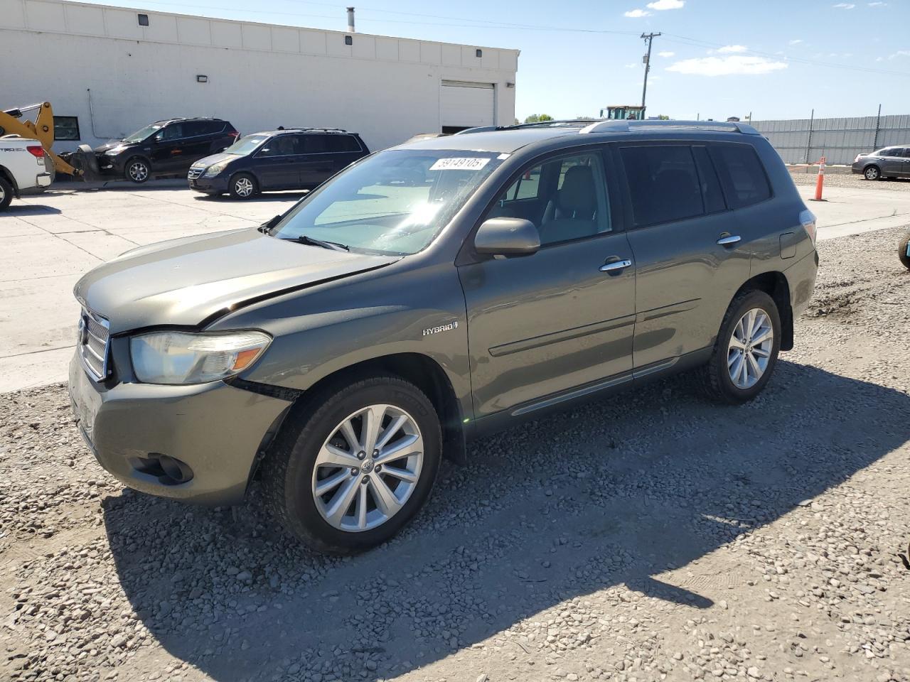 2009 Toyota Highlander Hybrid Copart, lot number: 59149105, vin: JTEEW41A992027357. Thumbnail 1