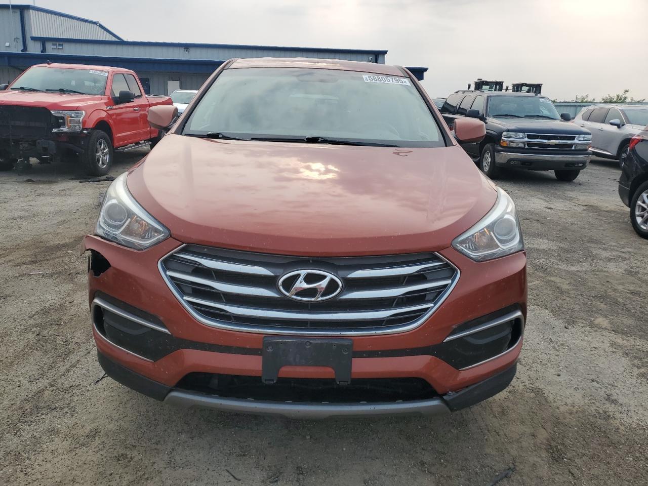 2017 Hyundai Santa Fe Sport Copart, lot number: 58805795, vin: 5XYZTDLB8HG442999. Thumbnail 5