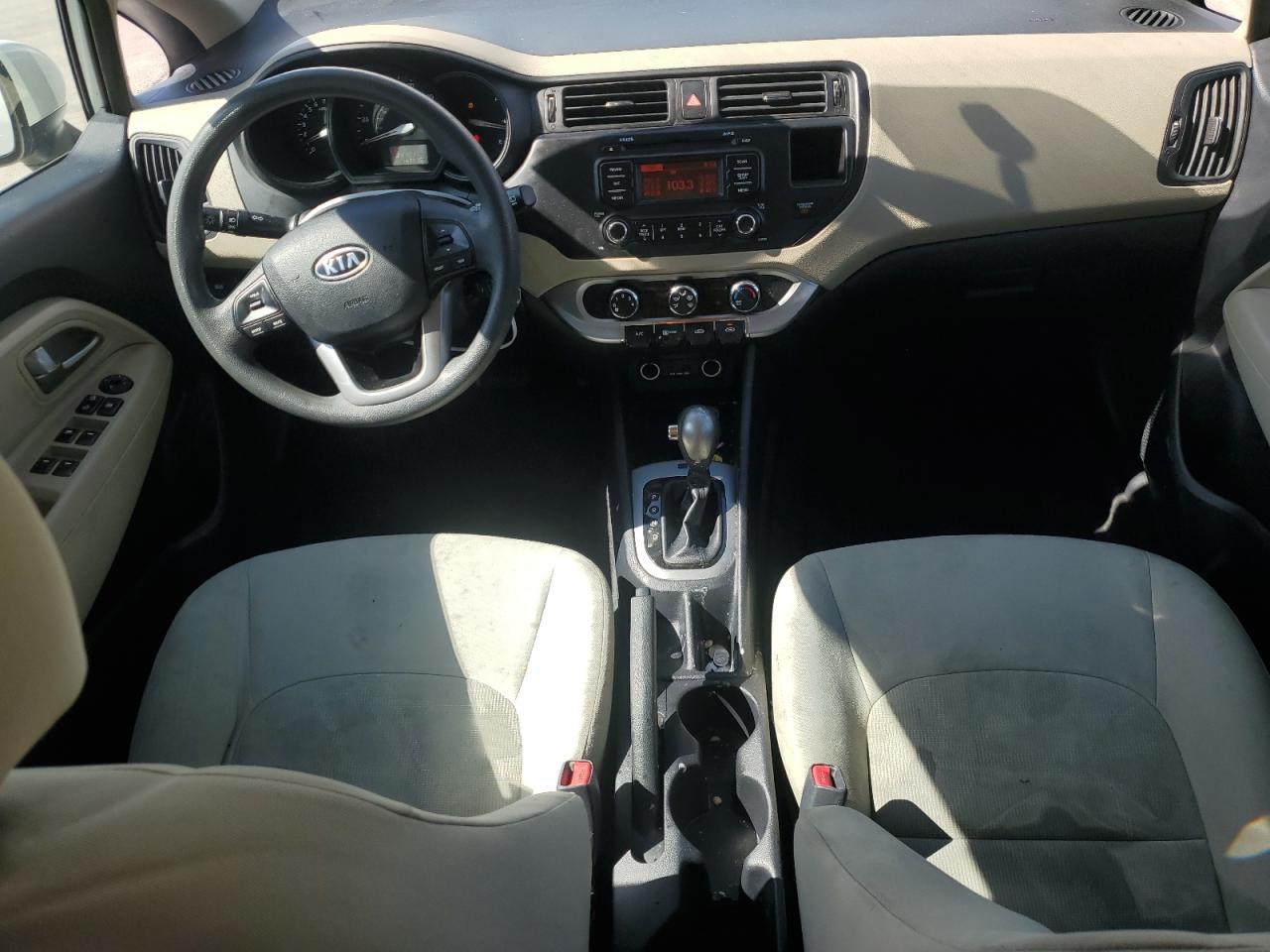 2012 Kia Rio Lx Copart, lot number: 58444315, vin: KNADM5A38C6050929. Thumbnail 8