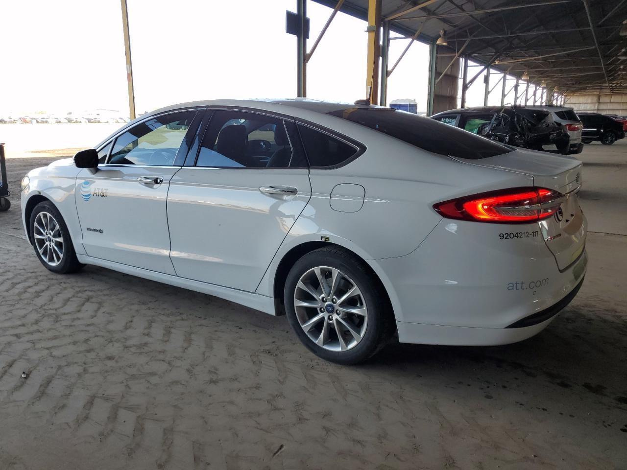 2017 Ford Fusion Se Hybrid Copart, lot number: 58952225, vin: 3FA6P0LUXHR409693. Thumbnail 2