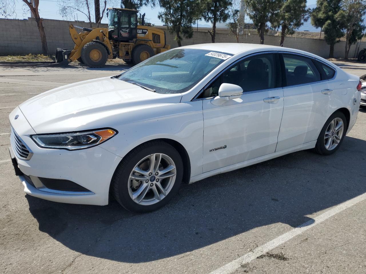 2018 Ford Fusion Se Hybrid Copart, lot number: 54029675, vin: 3FA6P0LU0JR118867. Thumbnail 1