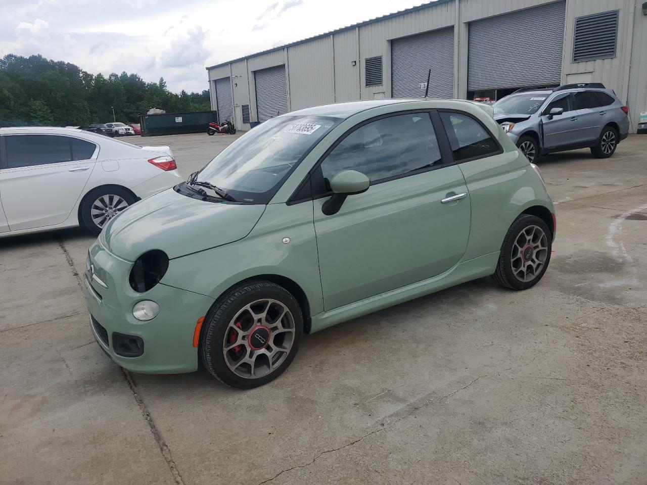 2013 Fiat 500 Sport Copart, lot number: 58783695, vin: 3C3CFFBR1DT554865. Thumbnail 1