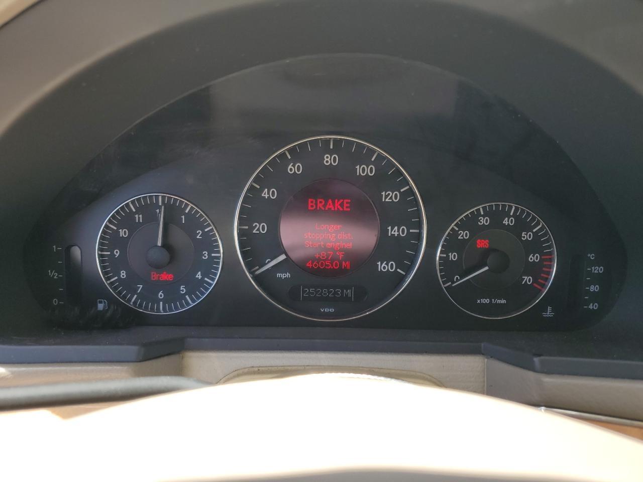 2005 Mercury E 320 Copart, lot number: 57530955, vin: WDBUF65J73A325133. Thumbnail 9