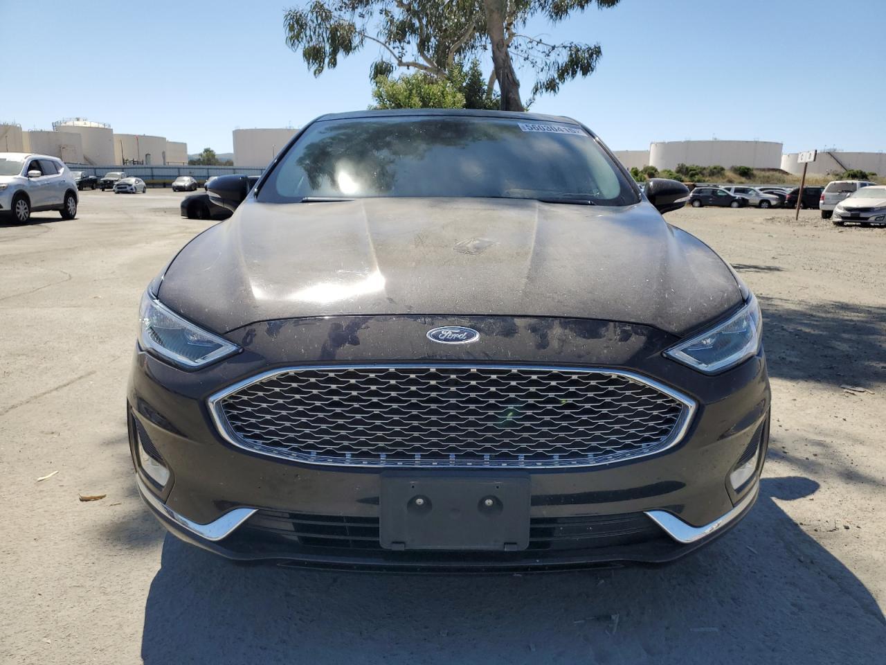 2019 Ford Fusion Titanium Copart, lot number: 56030415, vin: 3FA6P0SU2KR202384. Thumbnail 5