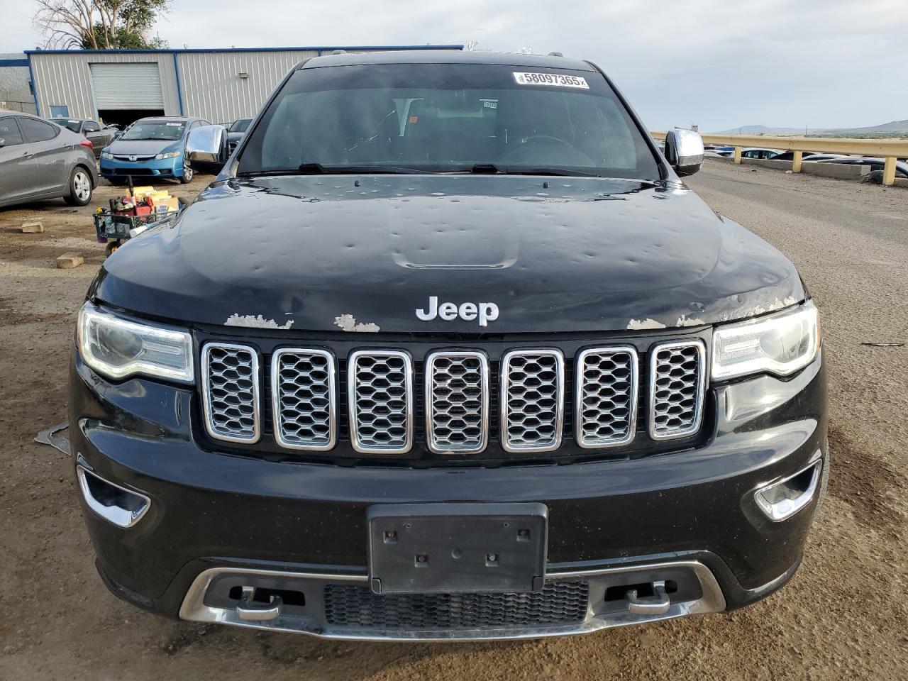2017 Jeep Grand Cherokee Overland Copart, lot number: 58097365, vin: 1C4RJFCG6HC738105. Thumbnail 5