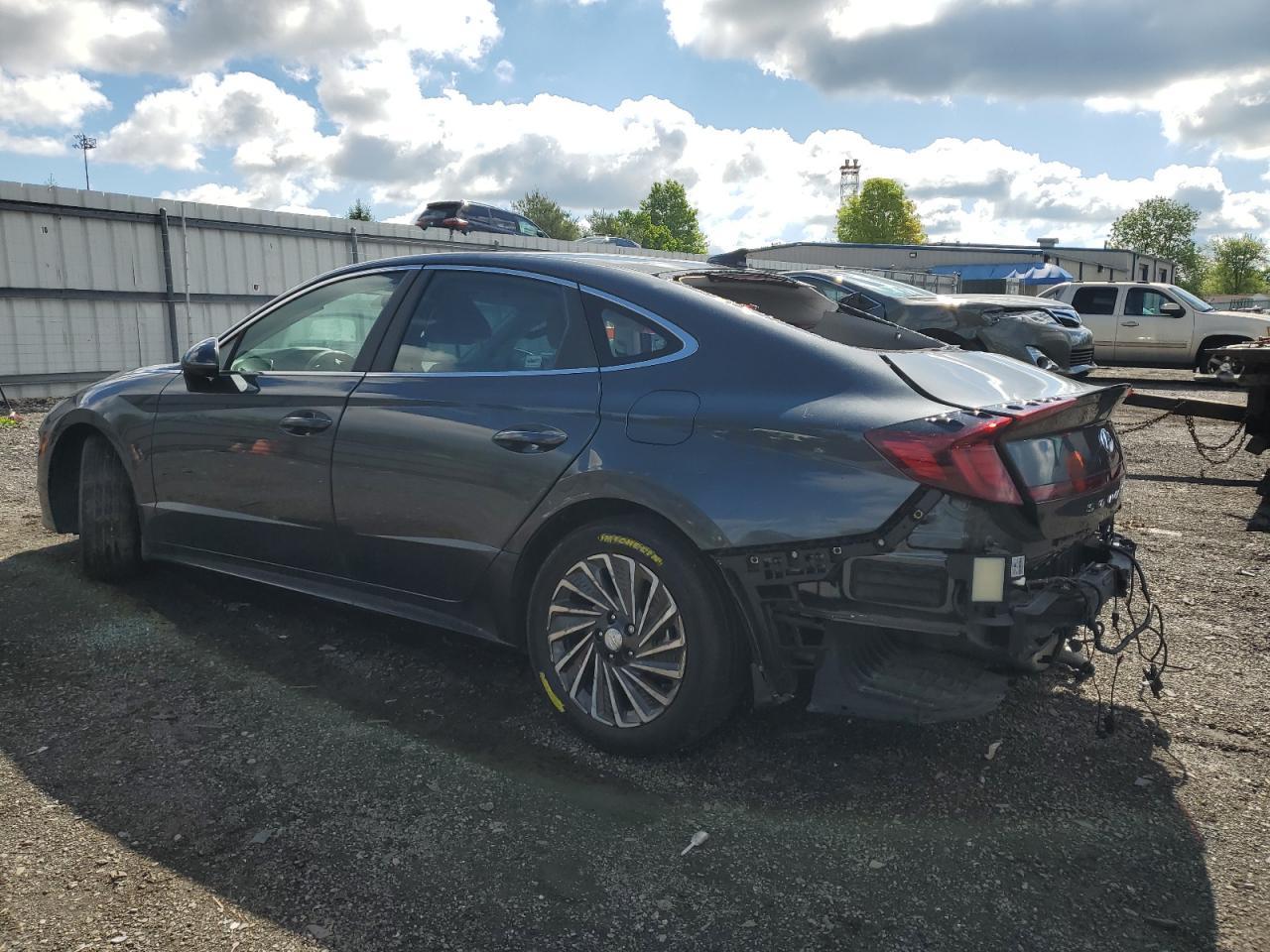 2022 Hyundai Sonata Hybrid Copart, lot number: 55892895, vin: KMHL54JJ7NA051487. Thumbnail 2