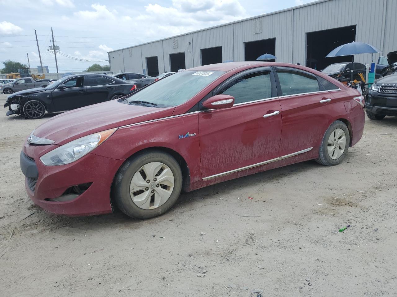 2013 Hyundai Sonata Hybrid Copart, lot number: 56561605, vin: KMHEC4A48DA099359. Thumbnail 1