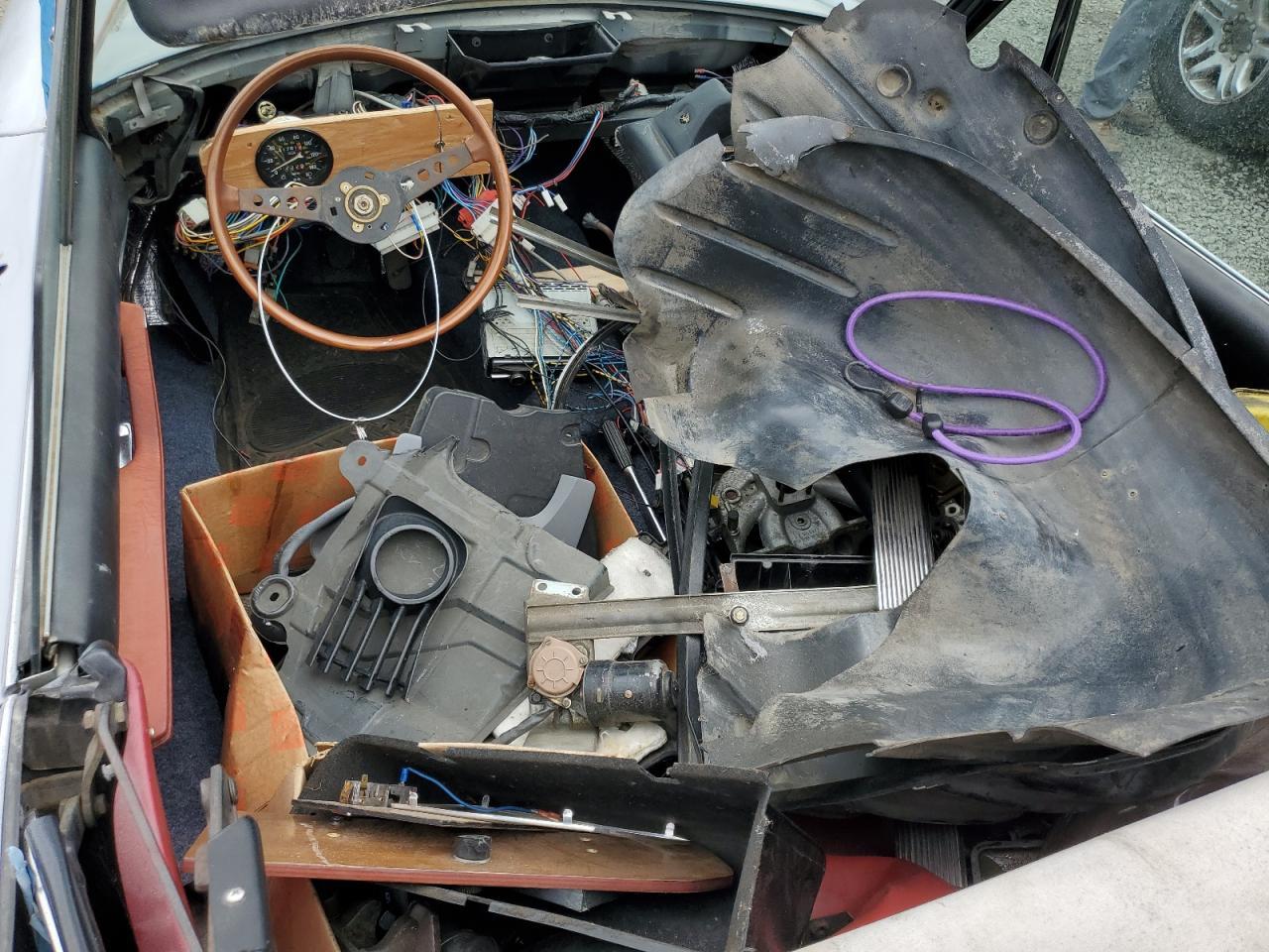 1979 Fiat Spider Copart, lot number: 58174785, vin: 124CS20143220. Thumbnail 8