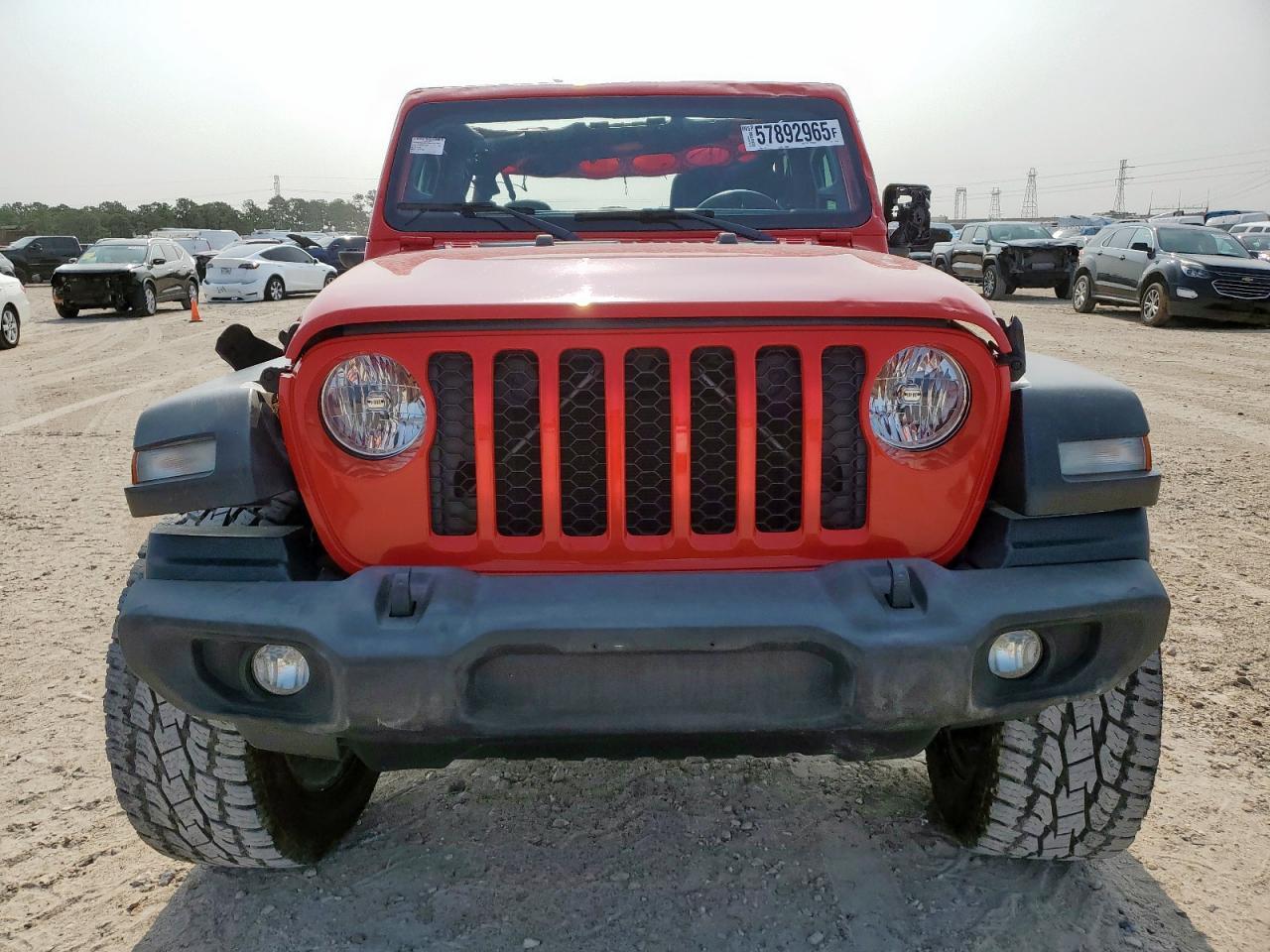 2020 Jeep Gladiator Sport Copart, lot number: 57892965, vin: 1C6HJTAG4LL143833. Thumbnail 5