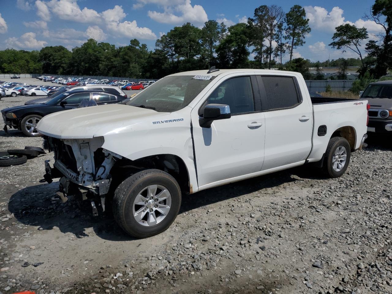 2020 Chevrolet Silverado K1500 Lt Copart, lot number: 55922335, vin: 1GCUYDED4LZ222361. Thumbnail 1