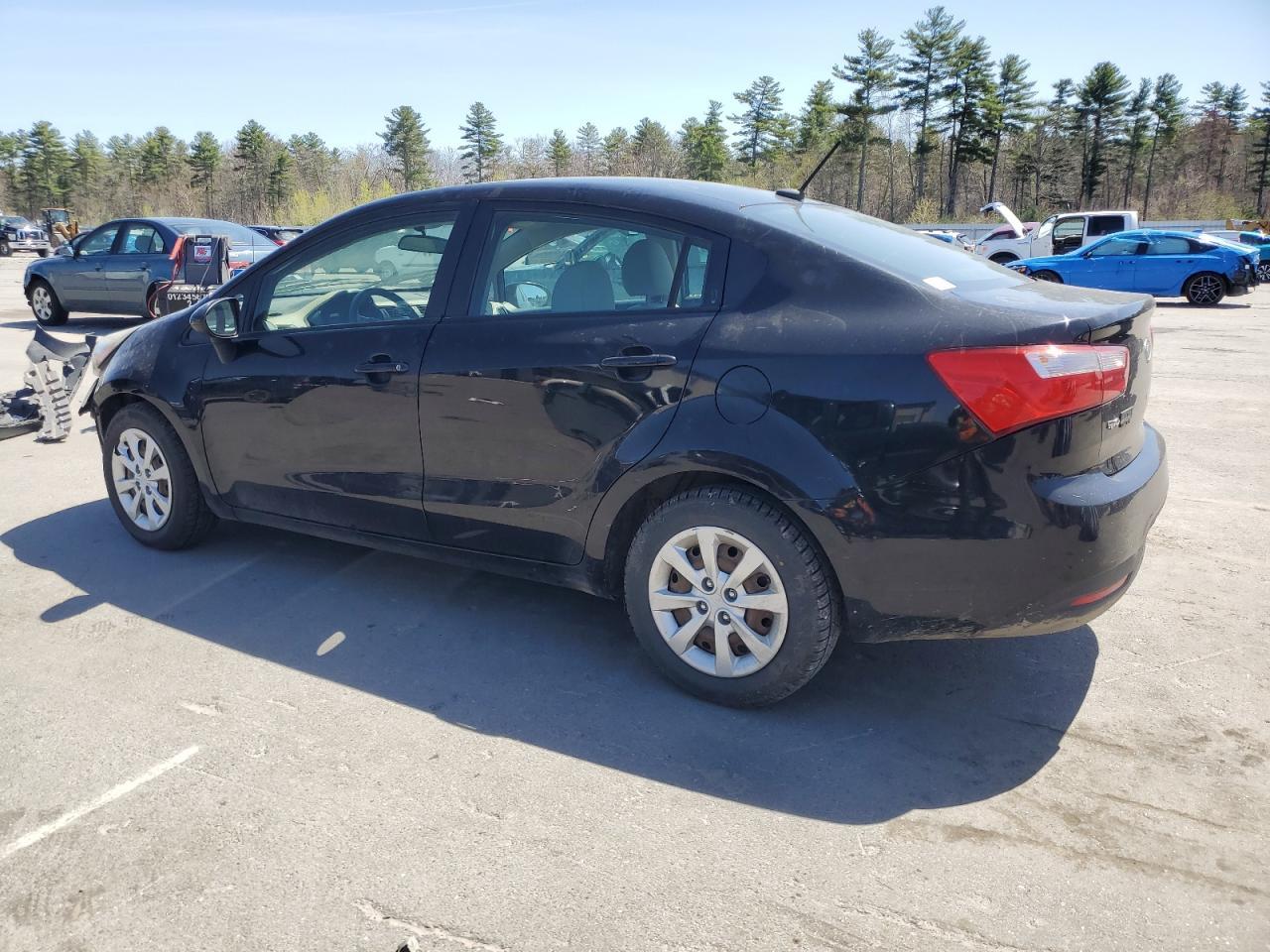 2012 Kia Rio Lx Copart, lot number: 54705315, vin: KNADM4A38C6076621. Thumbnail 2