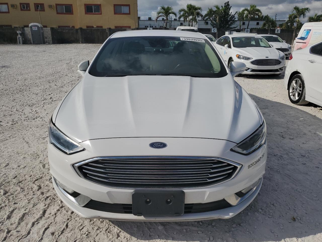 2017 Ford Fusion Se Hybrid Copart, lot number: 54039095, vin: 3FA6P0LU6HR359598. Thumbnail 5