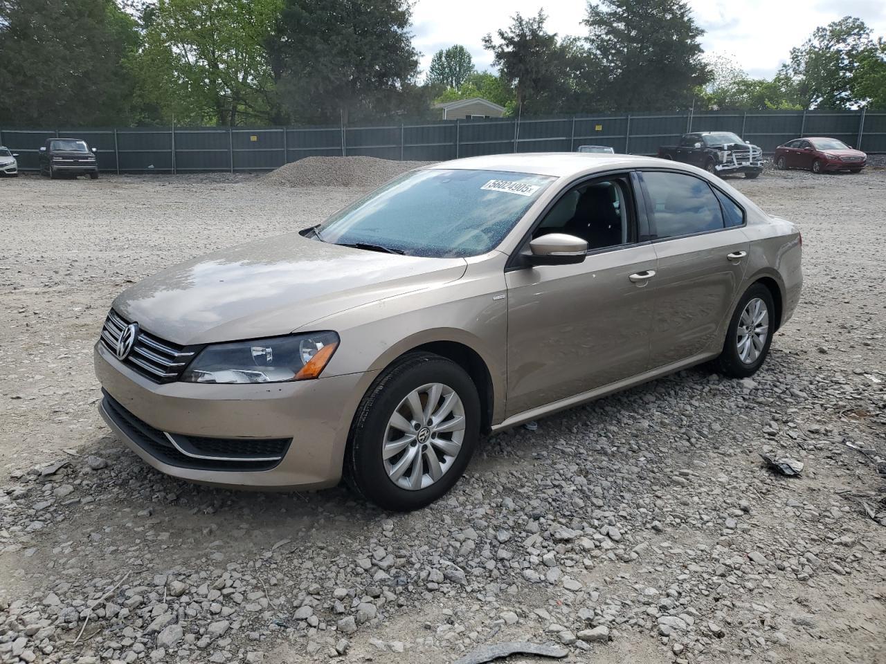2015 Volkswagen Passat S Copart, lot number: 56024905, vin: 1VWAS7A3XFC035732. Thumbnail 1