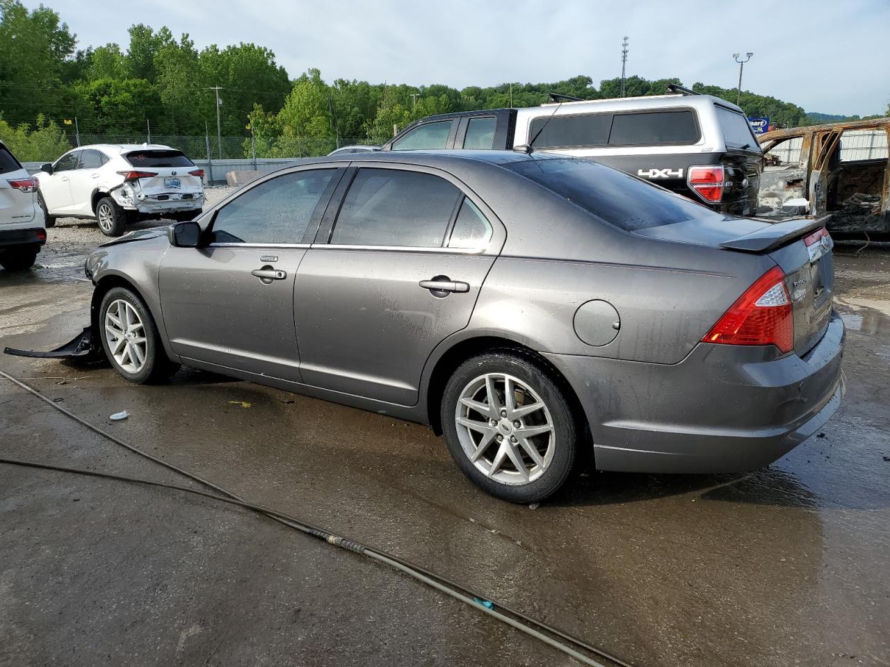 2012 Ford Fusion Sel Copart, lot number: 56330425, vin: 3FAHP0JA3CR106622. Thumbnail 2