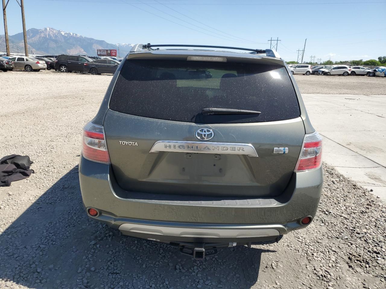 2009 Toyota Highlander Hybrid Copart, lot number: 59149105, vin: JTEEW41A992027357. Thumbnail 6
