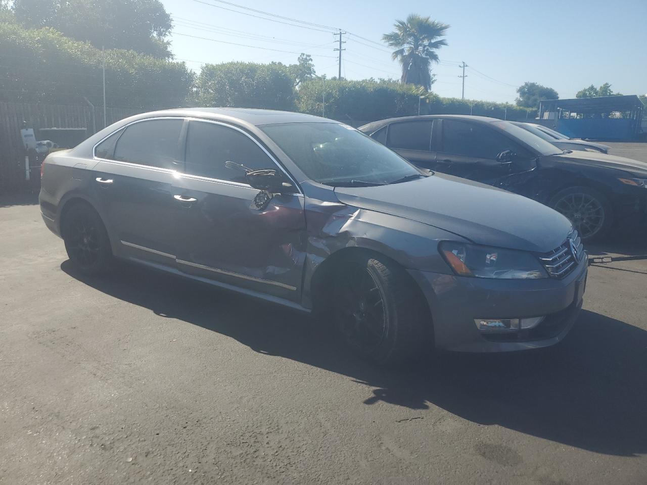 2012 Volkswagen Passat Sel Copart, lot number: 55703235, vin: 1VWCP7A3XCC104036. Thumbnail 4