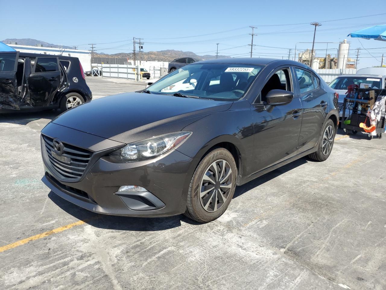 2016 Mazda 3 Sport Copart, lot number: 59332255, vin: JM1BM1T79G1278511. Thumbnail 1