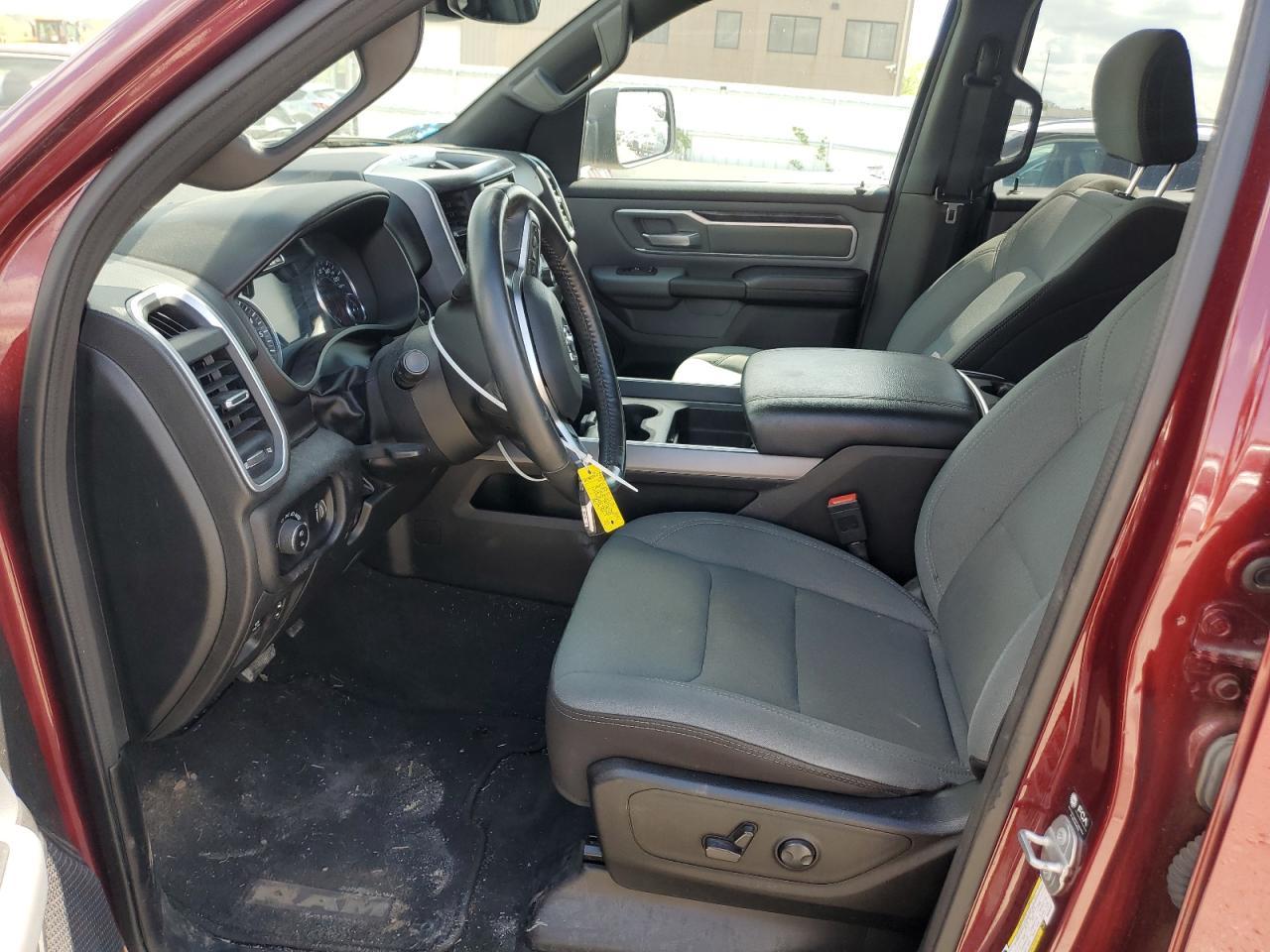 2022 Ram 1500 Big Horn/Lone Star Copart, lot number: 55498705, vin: 1C6SRFBT0NN468742. Thumbnail 7