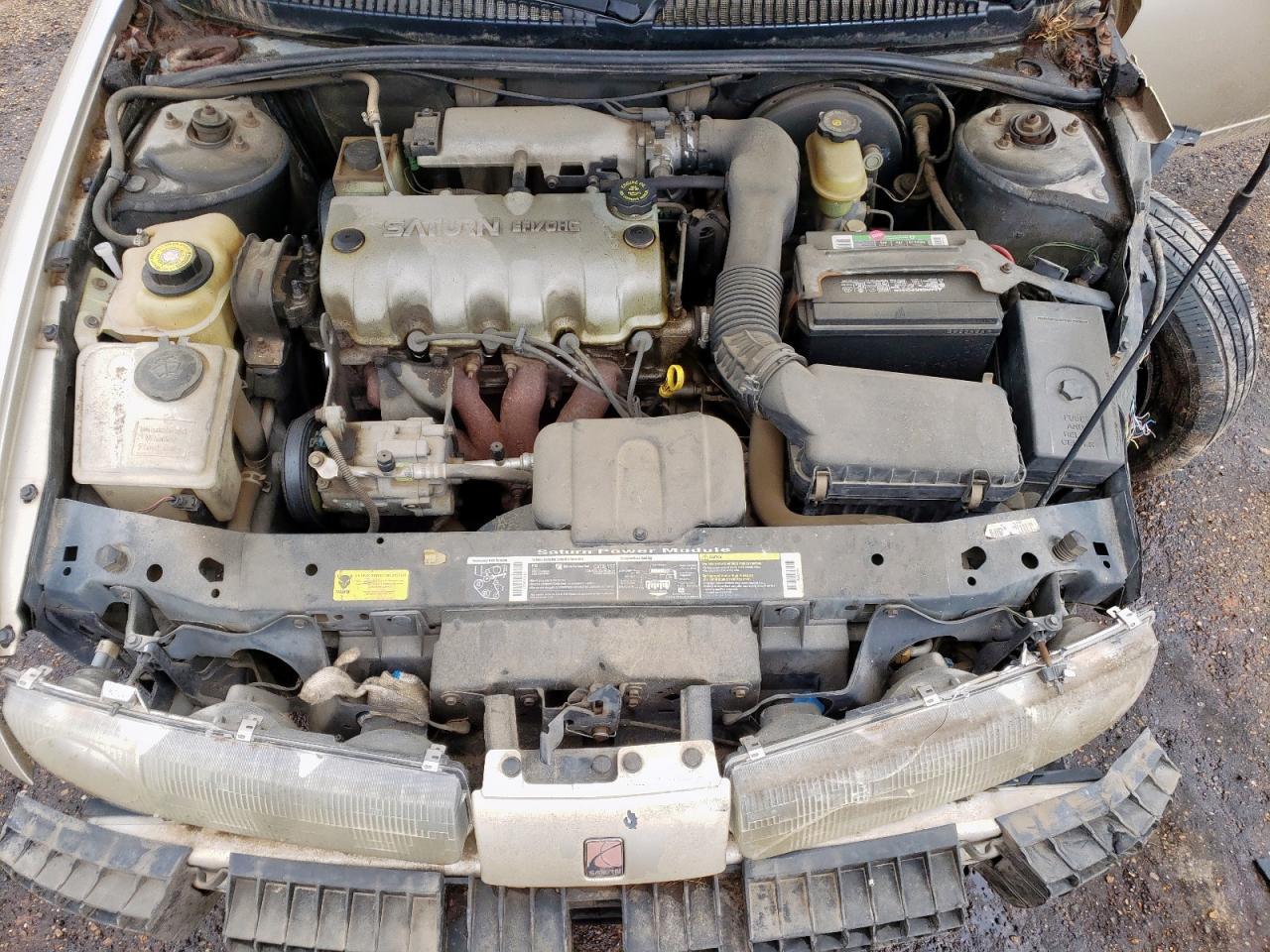 1997 Saturn Sl Copart, lot number: 58836015, vin: 1G8ZF5284VZ404812. Thumbnail 11