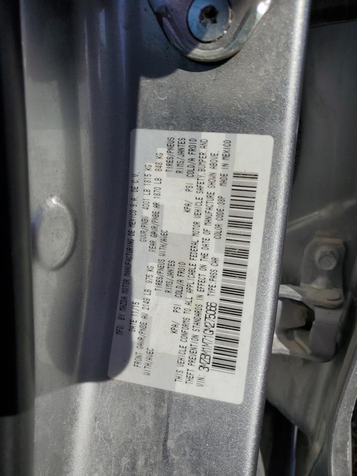 2016 Mazda 3 Touring Copart, lot number: 56748335, vin: 3MZBM1M71GM275066. Thumbnail 12