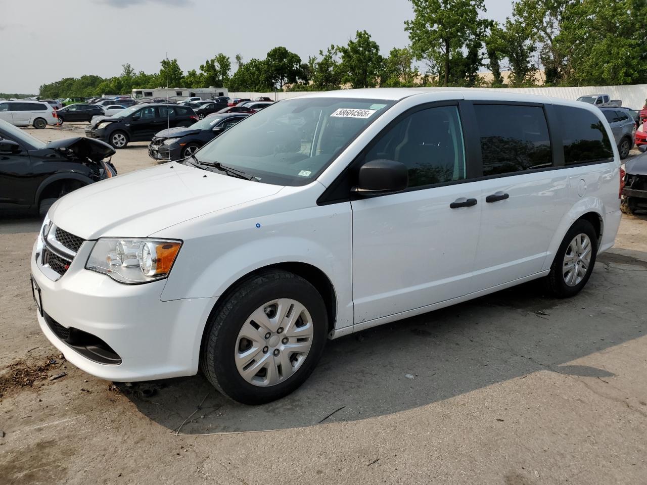 2020 Dodge Grand Caravan Se Copart, lot number: 58604565, vin: 2C4RDGBG8LR217885. Thumbnail 1