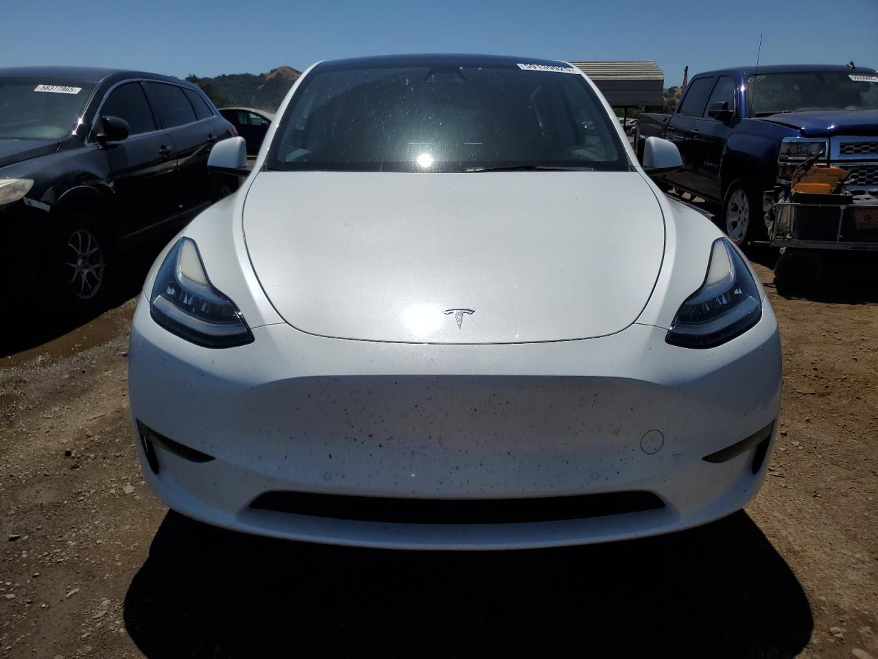 2022 Tesla Model Y Copart, lot number: 59139925, vin: 7SAYGDEE1NF363171. Thumbnail 5