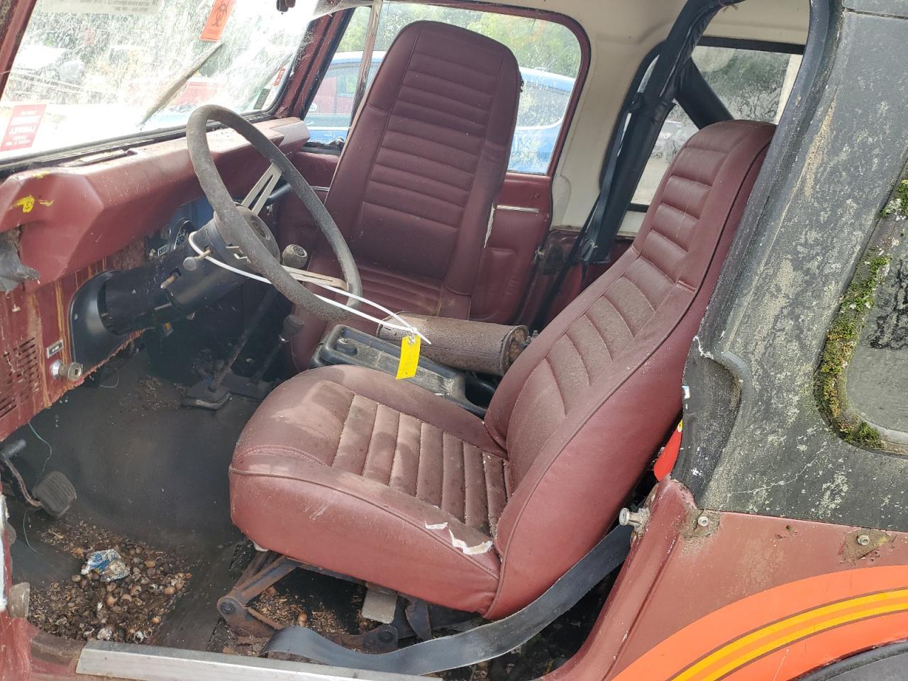 1986 Jeep Jeep Cj7 Copart, lot number: 56864285, vin: 1JCCM87E6GT051558. Thumbnail 7