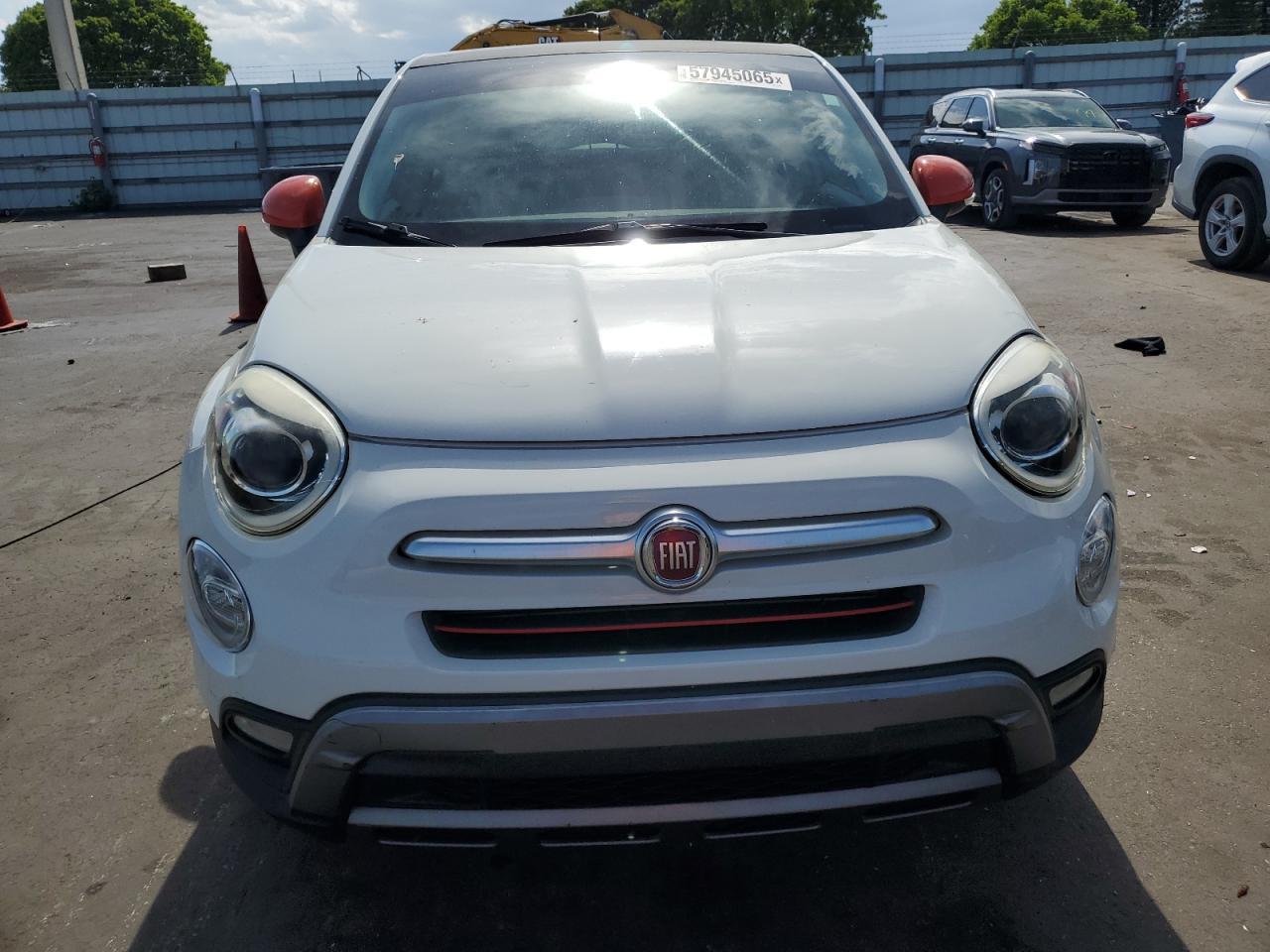 2016 Fiat 500X Trekking Plus Copart, lot number: 57945065, vin: ZFBCFXET5GP447161. Thumbnail 5