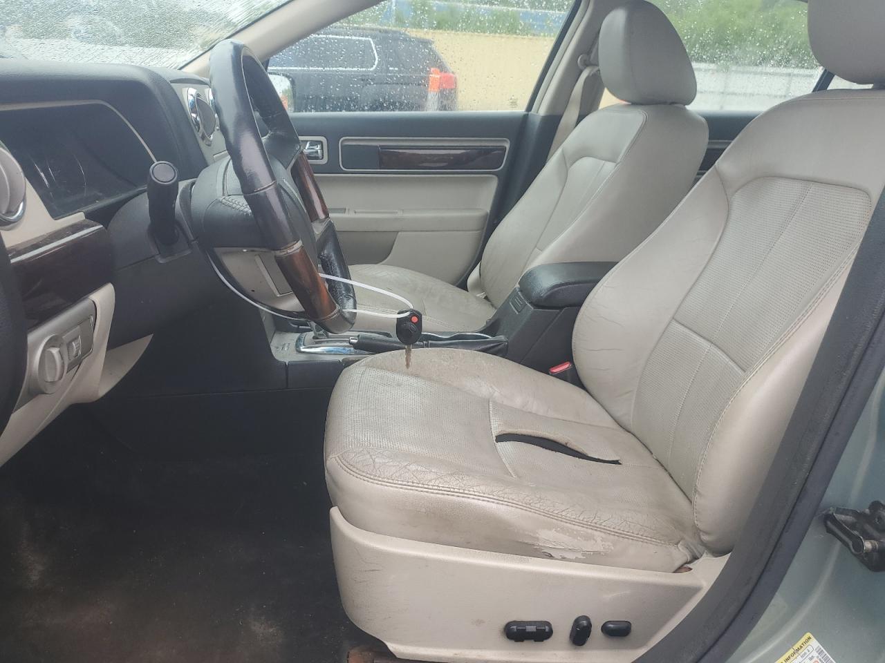 2009 Lincoln Mkz Copart, lot number: 59094435, vin: 3LNHM28T39R628063. Thumbnail 7