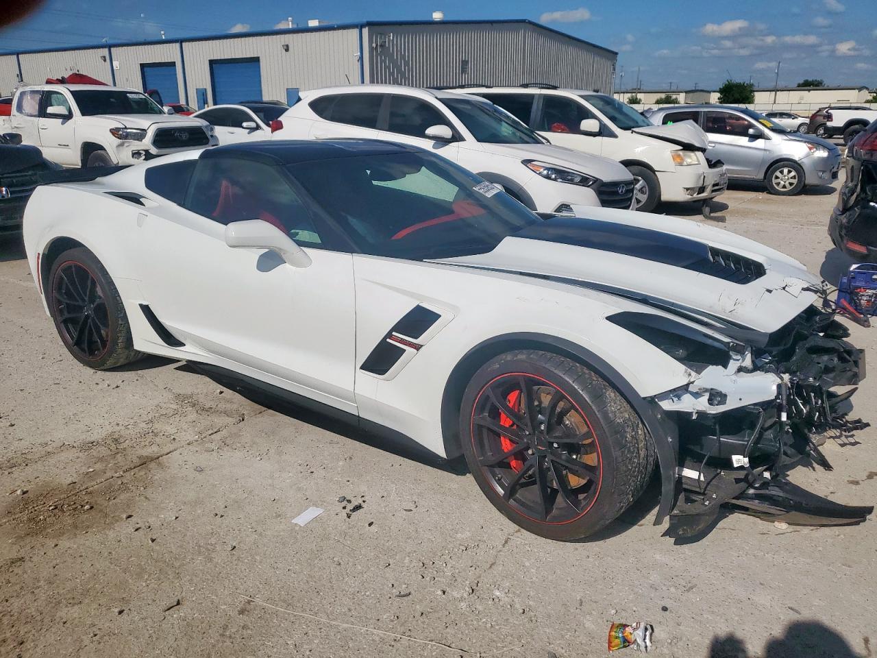 2019 Chevrolet Corvette Grand Sport 3Lt Copart, lot number: 55935955, vin: 1G1Y12D7XK5104397. Thumbnail 4
