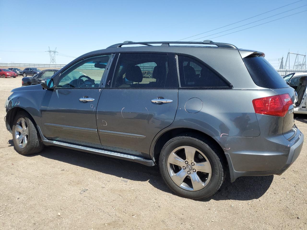 2008 Acura Mdx Sport Copart, lot number: 55338885, vin: 2HNYD28838H511443. Thumbnail 2