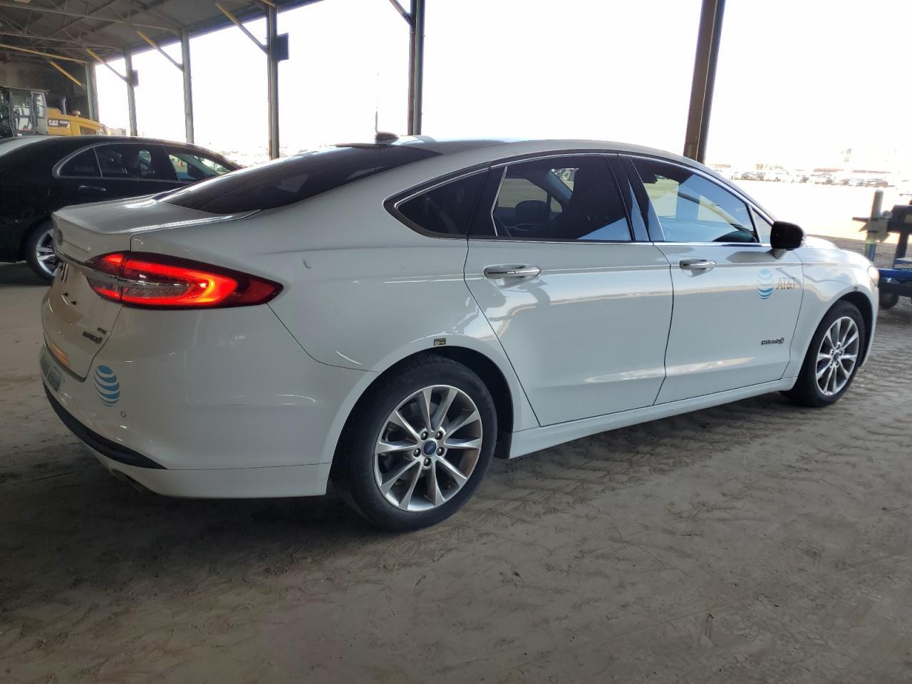 2017 Ford Fusion Se Hybrid Copart, lot number: 58952225, vin: 3FA6P0LUXHR409693. Thumbnail 3