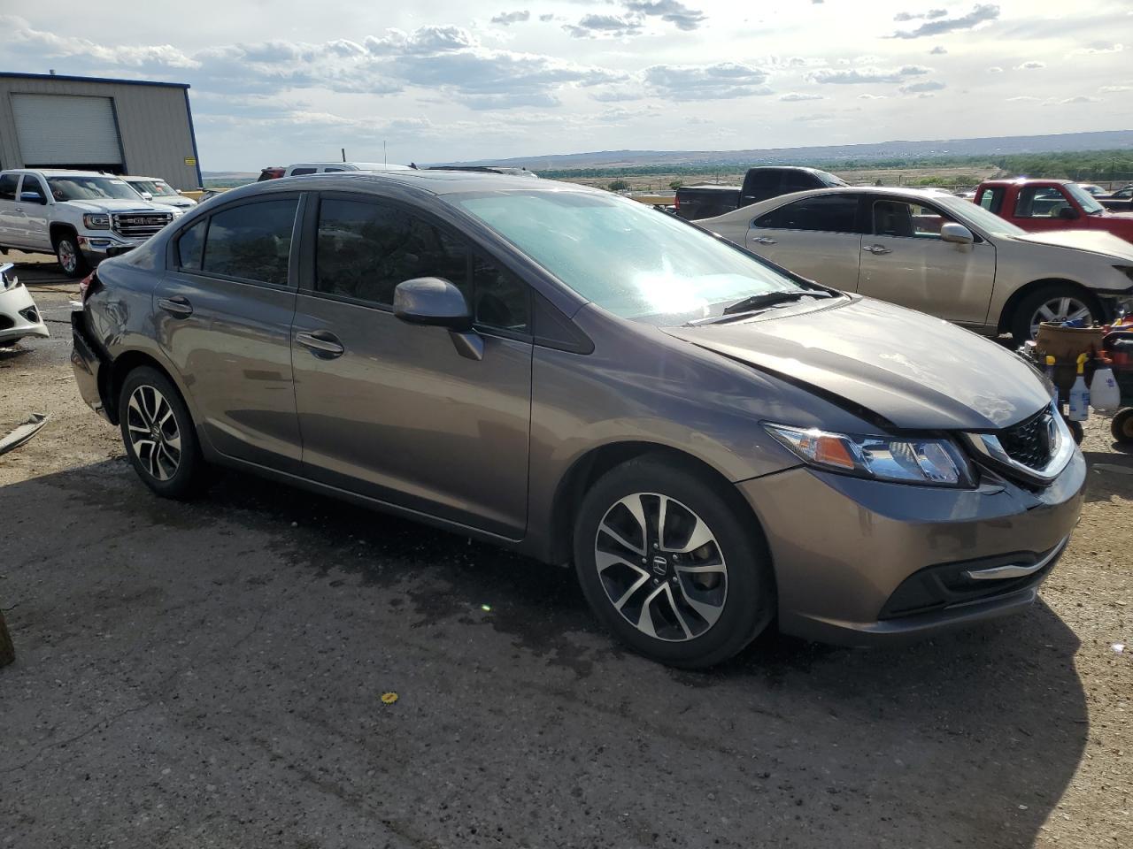 2013 Honda Civic Ex Copart, lot number: 56738315, vin: 19XFB2F87DE062523. Thumbnail 4
