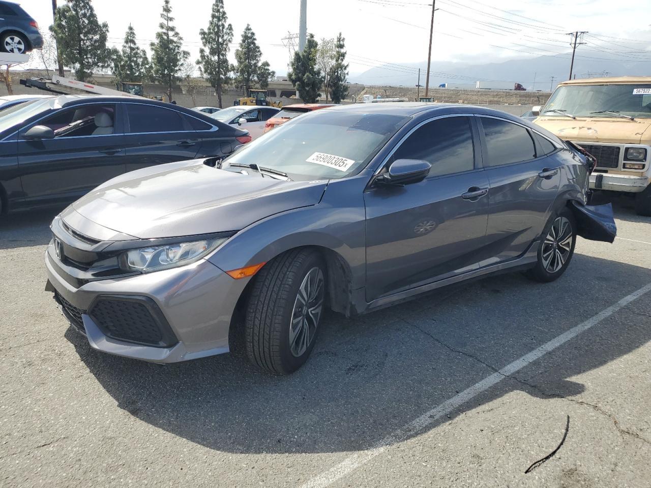 2017 Honda Civic Exl Copart, lot number: 56900305, vin: 19XFC1F7XHE210393. Thumbnail 1