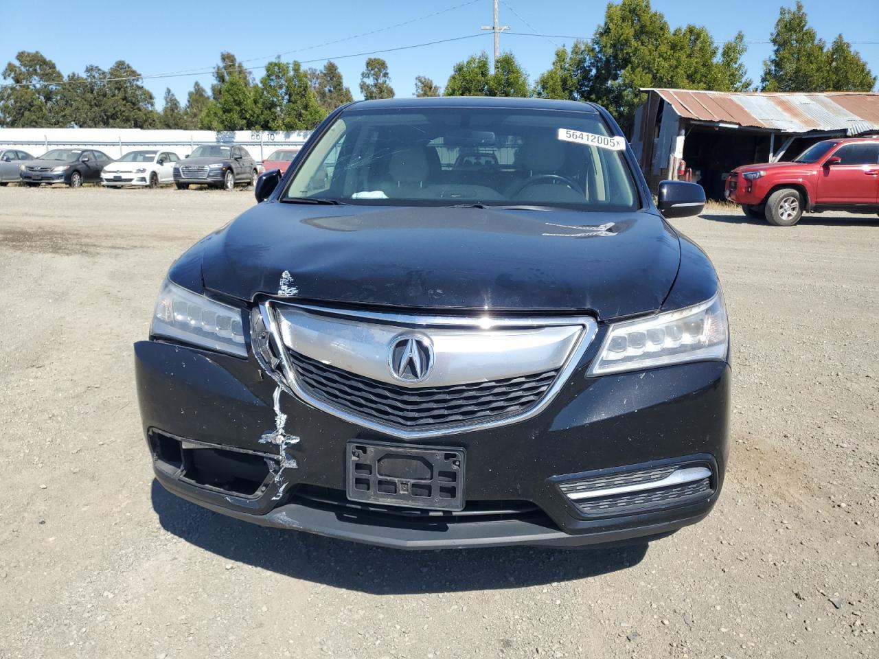 2014 Acura Mdx Copart, lot number: 56412005, vin: 5FRYD4H22EB033626. Thumbnail 5
