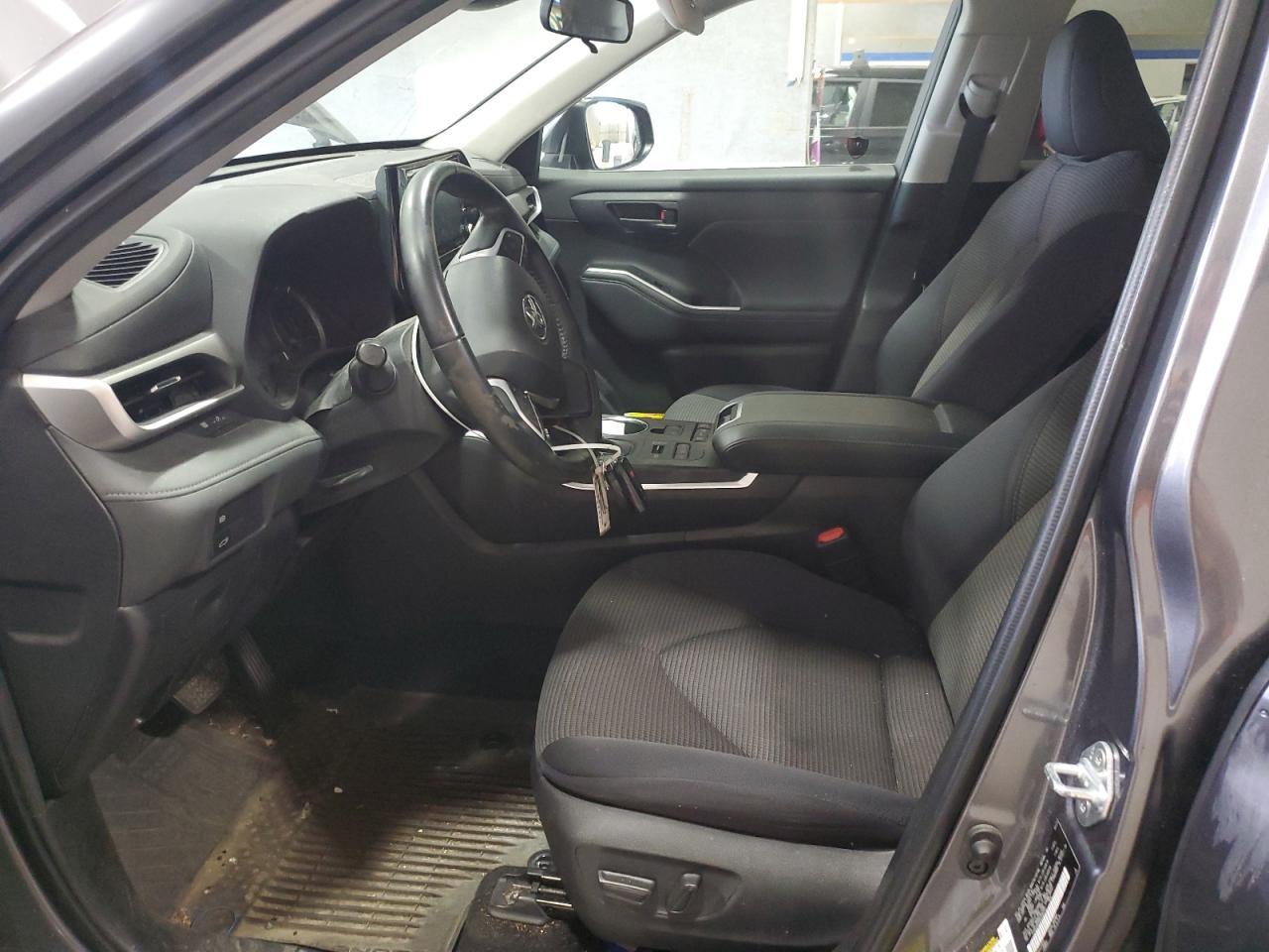 2022 Toyota Highlander L Copart, lot number: 56416845, vin: 5TDBZRBH8NS596792. Thumbnail 7