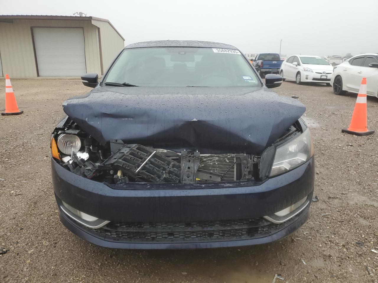 2015 Volkswagen Passat Sel Copart, lot number: 55882935, vin: 1VWCV7A31FC057408. Thumbnail 5