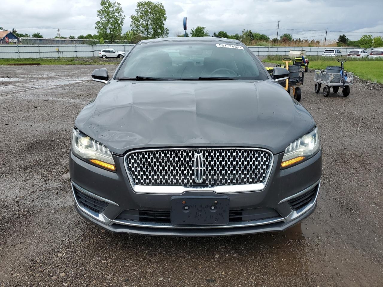 2017 Lincoln Mkz Select Copart, lot number: 58172855, vin: 3LN6L5DC8HR642444. Thumbnail 5