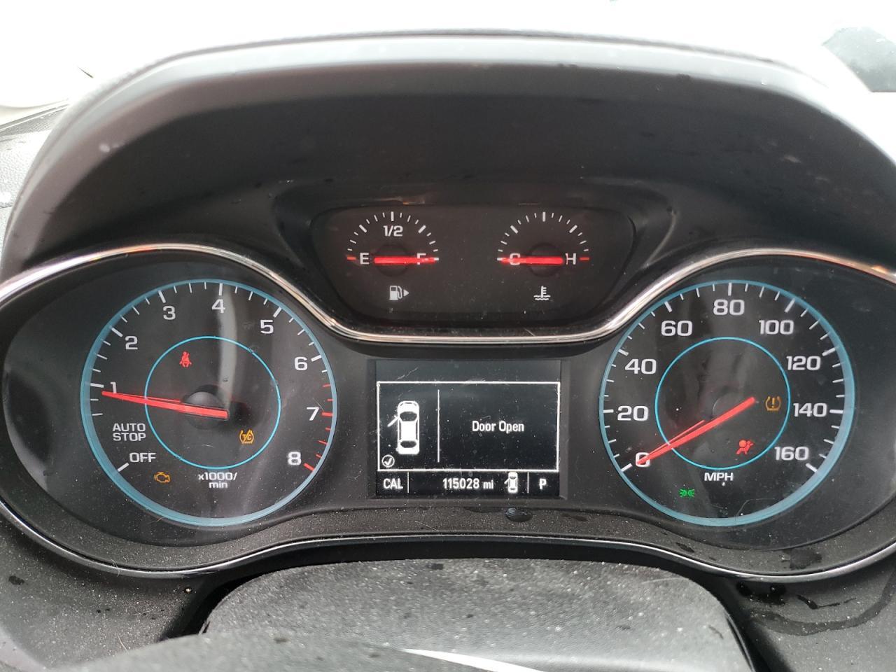 2017 Chevrolet Cruze Lt Copart, lot number: 58630365, vin: 1G1BE5SM8H7182596. Thumbnail 9